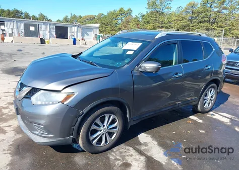 2015 Nissan Rogue Sv z USA, uszkodzony, nr VIN 5N1AT2MV4FC847359